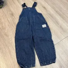 BEAMS mini ダークデニムオーバーオール　100cm