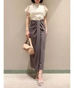 スナイデル　デザインタイトスカート