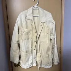 AURALEE WASHI DUCK CANVAS BLOUSON