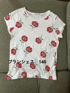 ブランシェス　半袖　140 花柄のサムネイル