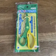 新品　サンスター文具 ギザギザはさみ 左手用 プラスチック刃 紙、折り紙用のサムネイル