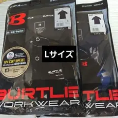 バートル　Lサイズ　667　半袖ポロシャツ　ブラック　ネイビー