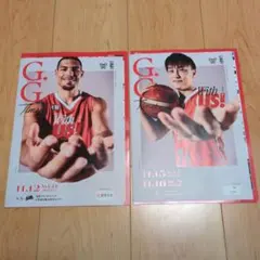 富山グラウジーズ マッチデープログラム 宇都直輝　トレイケル