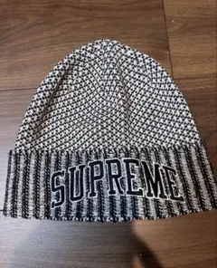 Supreme ハウンドトゥース ニット帽