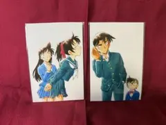 名探偵コナン原画展　ポストカード 服部平次　遠山和葉