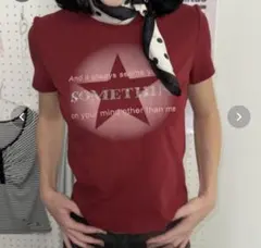SHAGGIE T-SHIRT 【RED】のサムネイル