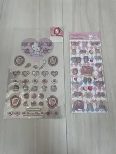 サンリオ　チャーミーキティ　シール　レア　レトロ