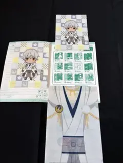 刀剣乱舞　クリアファイル　鶴丸国永　3枚セット