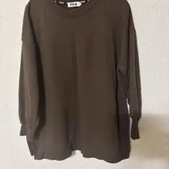 FILA ブラウン 長袖 トレーナー