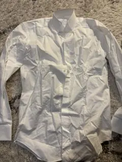 THE TREAT DRESSING ホワイトフォーマルシャツ L