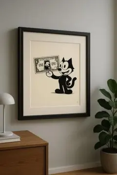 Felix the Cat アートポスター（モダンインテリア）　フェリックス