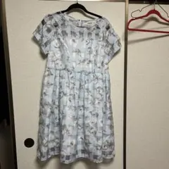 CHUBBY CURVY フラワーワンピース