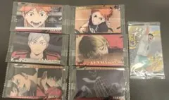 ハイキュー!!ウエハース6 キャラクターカード　7枚セット