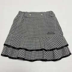 JENNI love ギンガムチェックフリルスカート140cm