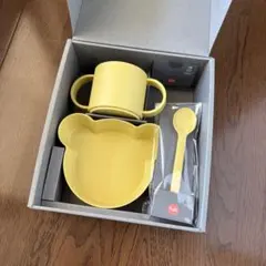 tak.BIO 子ども用食器セット イエロー