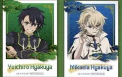 終わりのセラフ メディコス popup shop 特典　ミカエラ　優一郎セット