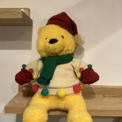【ディズニー】くまのプーさん ぬいぐるみ クリスマス 2020