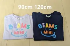 BEAMS 半袖 トップス 90 120 リンクコーデ お揃い
