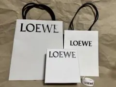 【ロエベ】LOEWE ショップ袋 箱 ショッパー リボン付き セット売り
