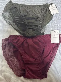 LLサイズ カーキ・レッド 新品ショーツ