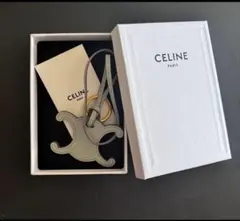 CELINE トリオンフ バッグチャーム / スムースカーフスキン【新品