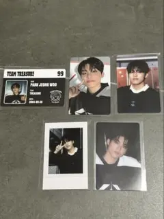 TREASURE ジョンウ　トレカ　5枚セット