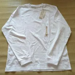 ☆新品未使用品☆無印良品　ホワイト 長袖Tシャツ XL