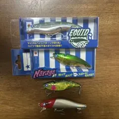 BlueBlue ルアー 4本セット売り パケ破損ありのサムネイル