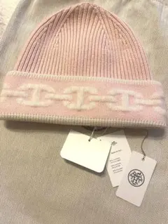 ❤未使用品❤セリエボタンつきニット帽 ベージュｘSV金具 エルメス Ｓサイズ ❤未使用品❤セリエボタンつきニット帽 ベージュxSV金具 エルメス S