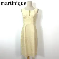 martinique マルティニーク ノースリーブワンピース ベージュ B960のサムネイル