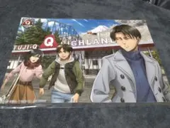 富士急ハイランド ハードステッカー リヴァイ エレン ミカサ 進撃の巨人