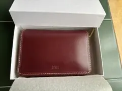 タケオキクチ　2つ折り　ラウンドジッパー財布　本革