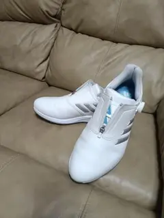 ゴルフシューズ adidas ホワイト 27.0 LIGHTSTRIKE BOA