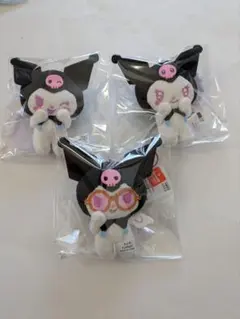 サンリオ　世界クロミ化計画マスコット　3種