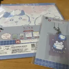 ちいかわ一番くじ H賞　タオル　F賞銭湯ラバーチャームコレクション 2点セット