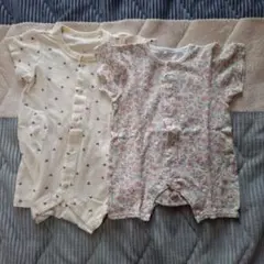 ロンパース・カバーオール2点セット60〜70