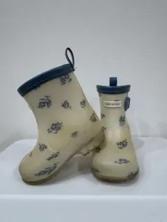 ベビー用 花柄レインブーツ