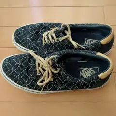 VANS スニーカー 七宝柄 ネイビーのサムネイル