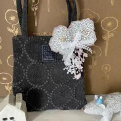 手作りブローチ＊ミナペルホネン アネモネ2輪のブローチ＊