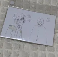 BORUTO NARUTO 原画ポストカード サスケ ナルト