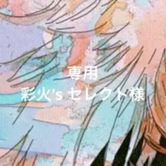 専用ページ 彩火's セレクト@プロフ必読・代行×様