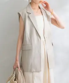 URBAN RESEARCH ROSSO ベルト付リネンジレ