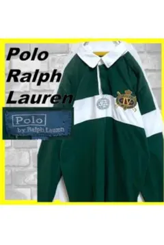 ラルフローレン ラガーシャツ 古着 ポロバイラルフローレン