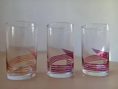 昭和レトロ　グラス　3個セット