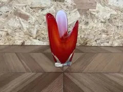 フラワーベース スペースエイジ ミッドセンチュリー 花瓶 レトロ ビンテージ ⭐️