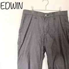 【EDWIN】メンズ　チノパン　E403M　グレー　サイズ31