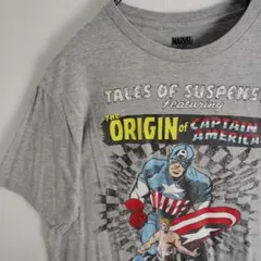 MARVEL キャプテン・アメリカ アメコミ プリントTシャツ