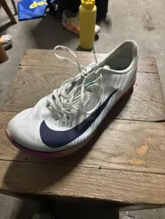NIKE AIR ZOOM MAX FLY陸上競技用スパイク 片足のみ両方パンク