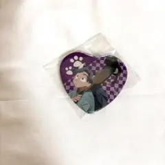 忍たま乱太郎 ナンジャタウン ハート缶バッジ 綾部喜八郎