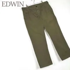 ★エドウィン★カーキチノパン メンズ ストレート クール